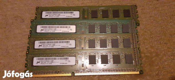 Tesztelt PC DDR3 memória 2 Gb
