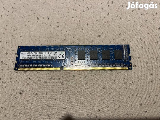 Tesztelt, hibátlan 4gb ddr3 modul