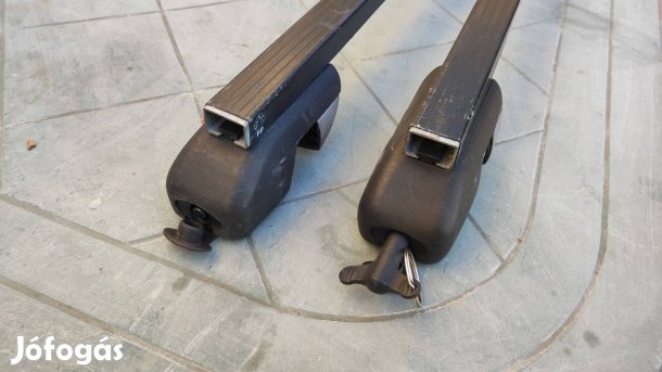 Tetőcsomagtartó állítható (76-106 cm) tetőkorlátos autóra