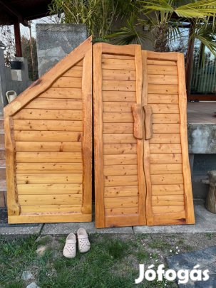 Tetőtéri beépített szekrény ajtók+ oldalfal eladó