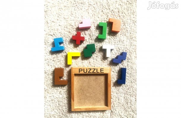 Tetris térbeli puzzle fából hatalmas kihívás, nem is hinnéd !