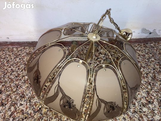 Tetszetős rezezett csillár