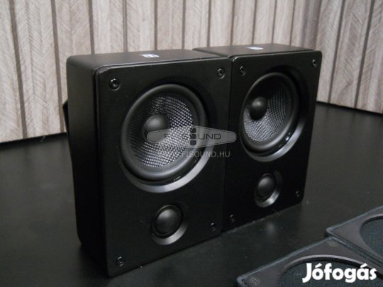 Teufel Reflekt Black , 60W,4ohm, 2 utas hangfal pár 10cm-s