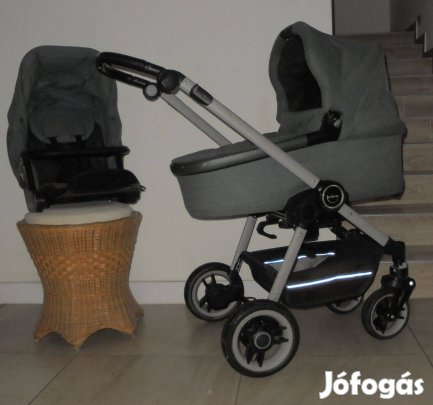 Teutonia beyou elite elegáns szép babakocsi