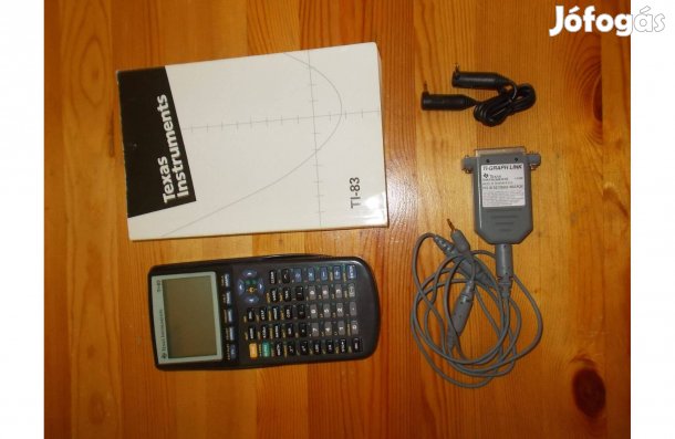 Texas Instruments TI-83 grafikus számológép kiegészítőkkel