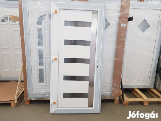 Texas inox kültéri bejárati ajtó Ingyen Szállítva- márc