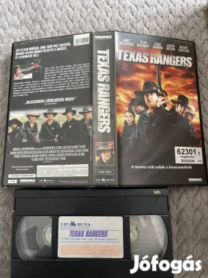 Texas rangers vhs kistok akció