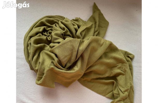 Textil - méteráru (dzsörzé) világoszöld több db