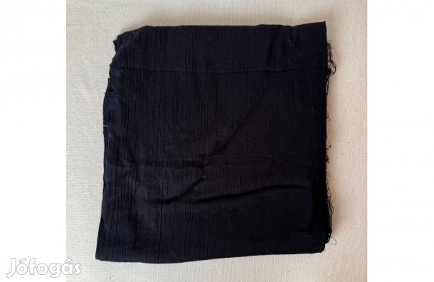Textil - méteráru (gyűrt géz) fekete csomagok