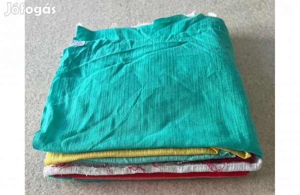 Textil - méteráru (gyűrt géz) szines csomag