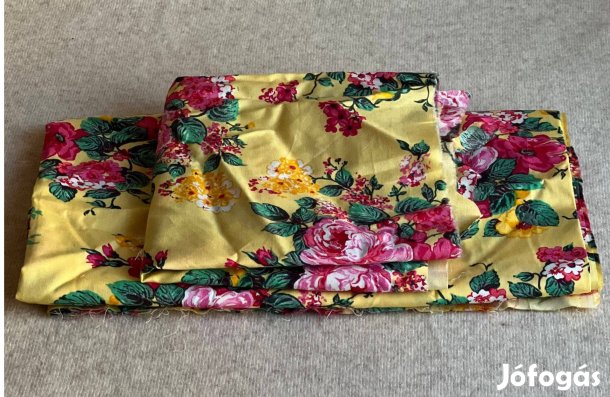 Textil - méteráru (karton) rózsás