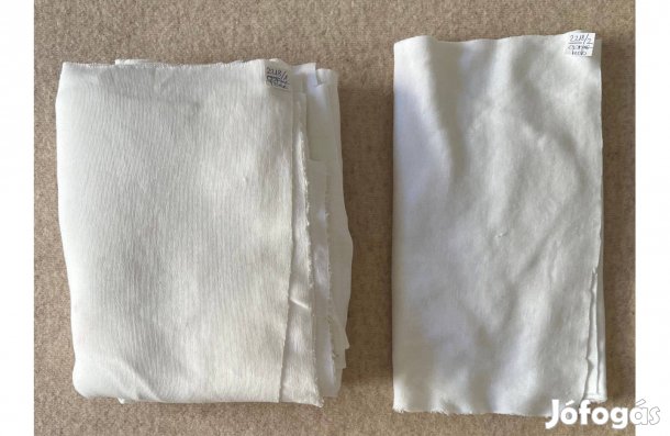 Textil - méteráru (pamut, póló) fehér csomag