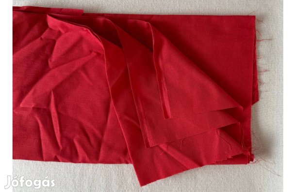 Textil, méteráru (krisztina) piros