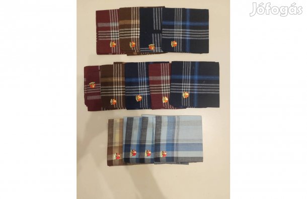 Textil férfi zsebkendők-új