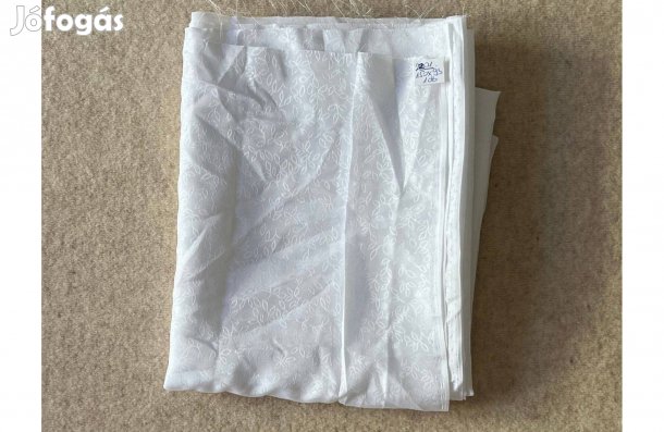 Textil méteráru (selyem) fehér