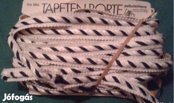 Textíl tapéta bordűr 18 m Új