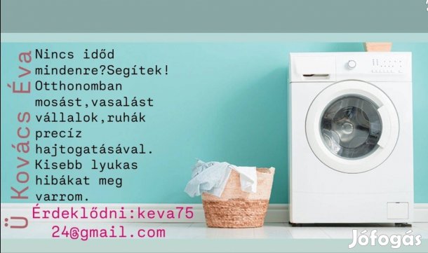 Textil vasalás, mosás