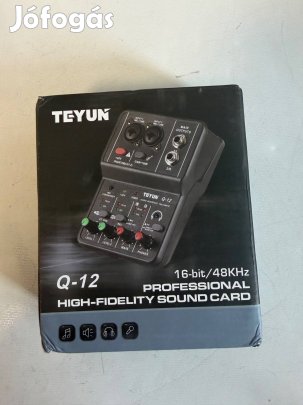 Teyun 2 csatornás Audio keverő