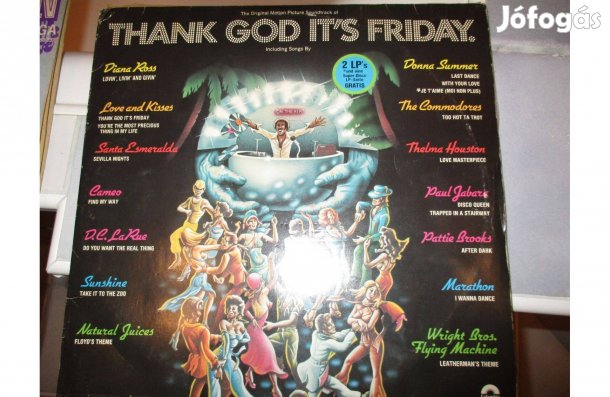 Thank god it's friday filmzene bakelit hanglemez eladó (2 LP)