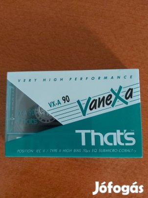 That's Vx-A 90 új krómos kazetta eladó 