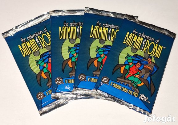 The Adventures of Batman & Robin Trading Cards kártya csomagok