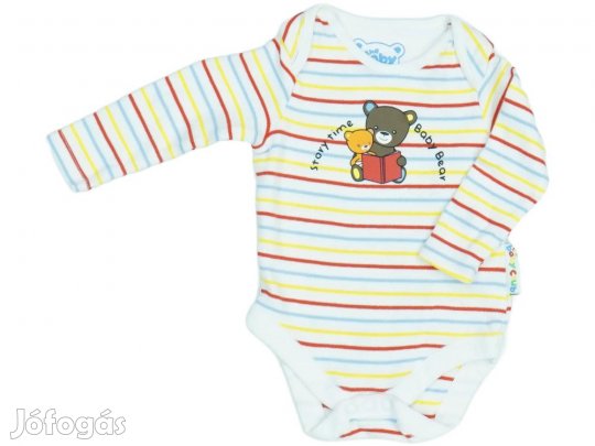 The Baby Club Új (címkés) Fiú Hosszú ujjú body (Méret: 62)
