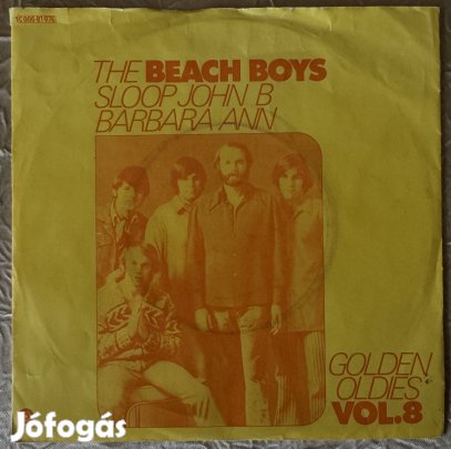 The Beach Boys Sloop John B Barbara Ann maxi single bakelit hanglemez