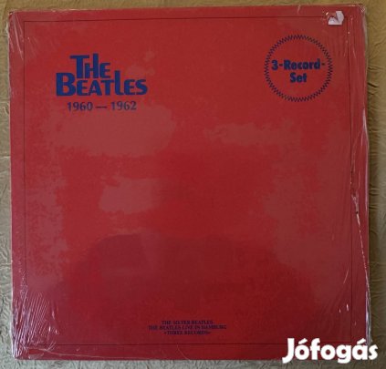 The Beatles 1960-1962 3 Record-Set német tripla bakelit hanglemez