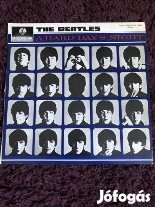 The Beatles A Hard Day's Night LP, bakelit lemez