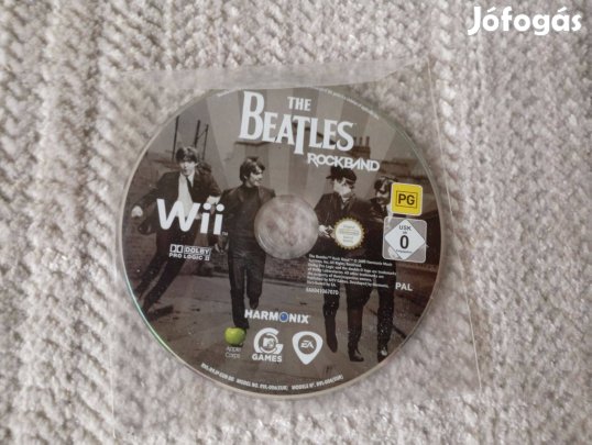 The Beatles Rock Band eredeti Nintendo Wii játék