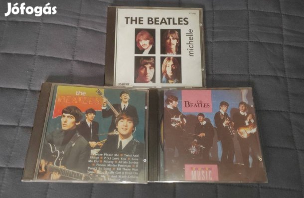 The Beatles arany színű cd csomag
