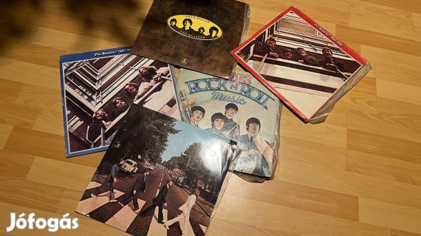 The Beatles bakelit hanglemez 5db 9 lemez