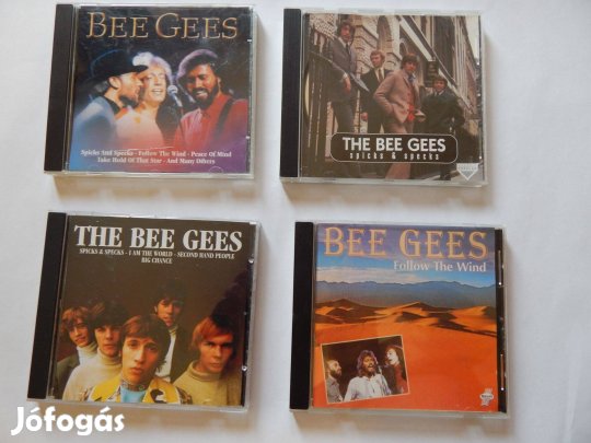 The Bee Gees Műsoros Audió CD lemezek 4-es Szettben Eredeti