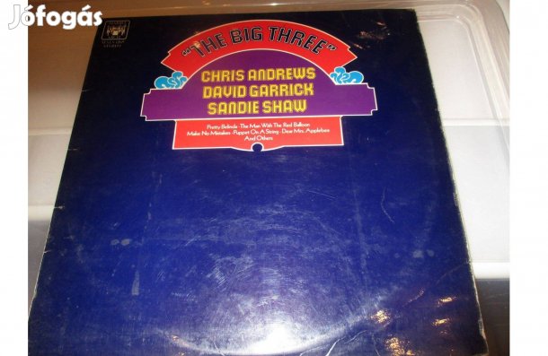 The Big Three bakelit hanglemez eladó