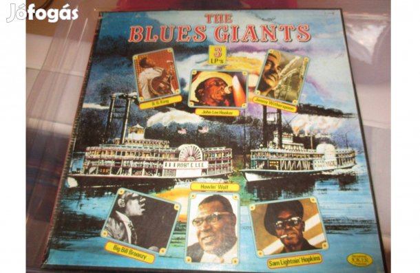 The Blues Giants (3LP) díszdobozos bakelit hanglemez album eladó