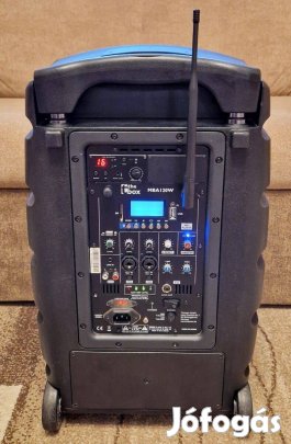 The Box / LD Systems akkus hangfal + 2db vezeték nélküli mikrofon