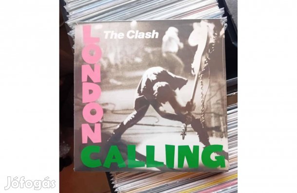 The Clash - London Calling Dupla Bakelit Lemez LP Bontatlan