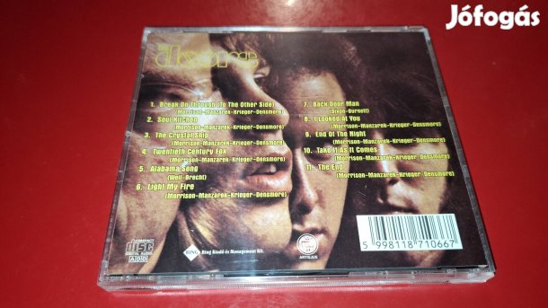 The Doors The Doors Cd Magyar Kiadás -Ring