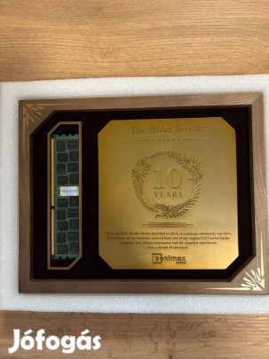 The Elder Scrolls Online 10 éves évfordulós szerver emléktárgy