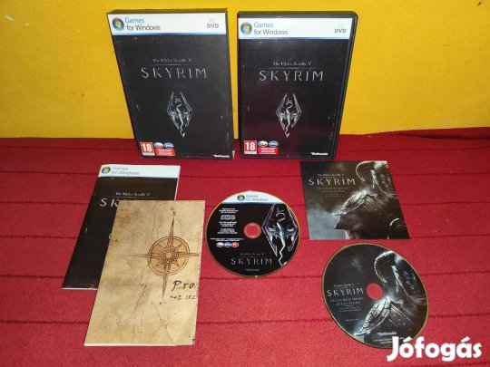 The Elder Scrolls V Skyrim (térképpel) PC DVD