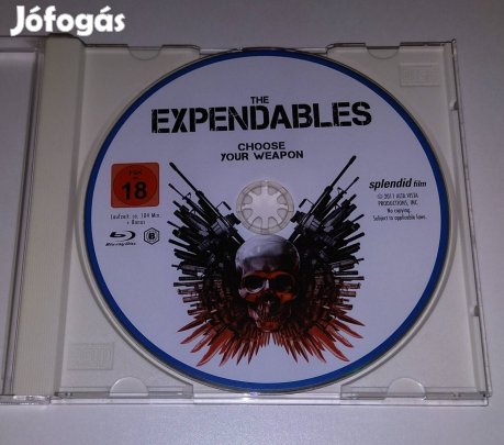 The Expendables - A feláldozhatók Blu-ray Film - Angol!