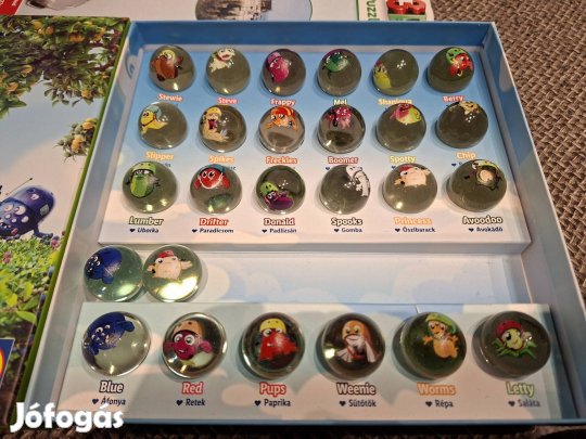 The Fresh Heads üveggolyó szett lidl+új 3D puzzle