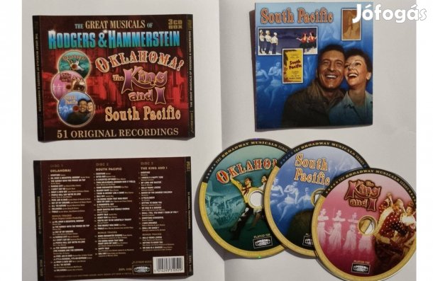 The Great Musicals Of Rodgers & Hammerstein (3db CD)