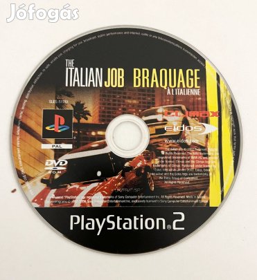 The Italian Job Braquage PS2 Játék
