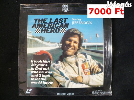 The Last American Hero, főszereplő: Jeff Bridges (laser disc)