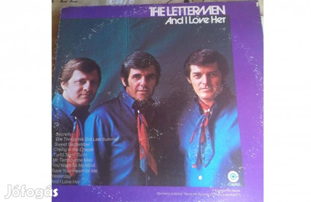 The Lettermen bakelit hanglemez eladó
