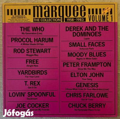 The Marquee Collection Volume 1 angol válogatás bakelit hanglemez