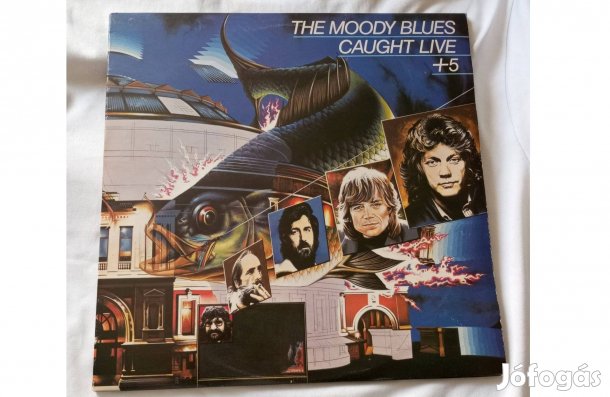 The Moody Blues dupla lemez Caught Live +5