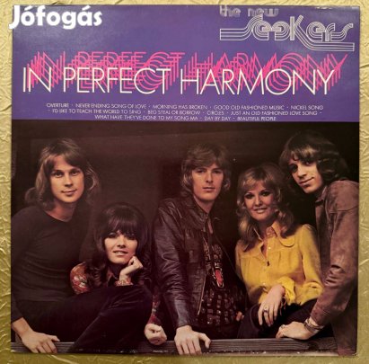 The New Seekers In Perfect Harmony angol bakelit hanglemez LP