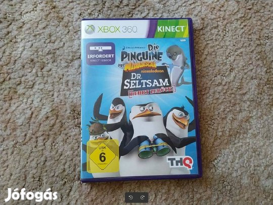 The Penguins of Madagascar (A Madagaszkár pingvinjei) Xbox 360 kin 360